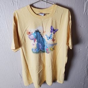Vintage Disney eeyore tshirt xl yellow